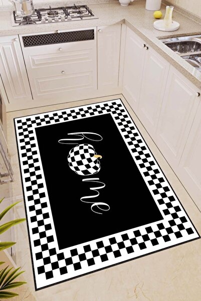 Viva Weaver's Kaymaz Taban Makinede Yıkanan Mutfak Halısı Ar844