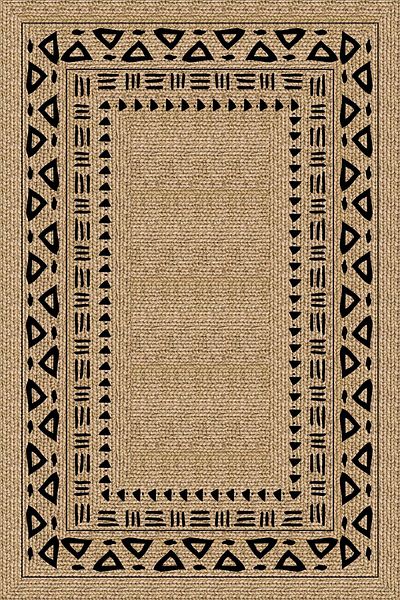 Viva Home Premium Washable Stain Resistant Thai Feather Velvet Fabric Straw Look Tablecloth Mso186