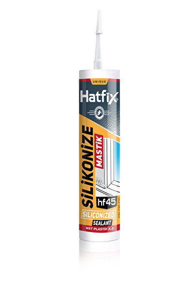Hatfix Silikonize Mastik Gri // Siliconized Mastic Grey