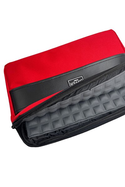 Differ Studio 15,6 инчов червен унисекс водоустойчив калъф/чанта за лаптоп/Macbook/ноутбук