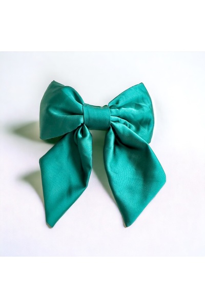 alsaccessories Γυναικείο Πράσινο Χρώμα Μεγάλο Μέγεθος Κλιπ Μπαρέτα Μαλλιών Μο...