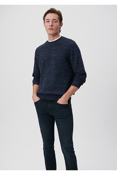 Mavi Crew Neck Navy Blue πουλόβερ Slim Fit / Narrow Cut 0710128-70490