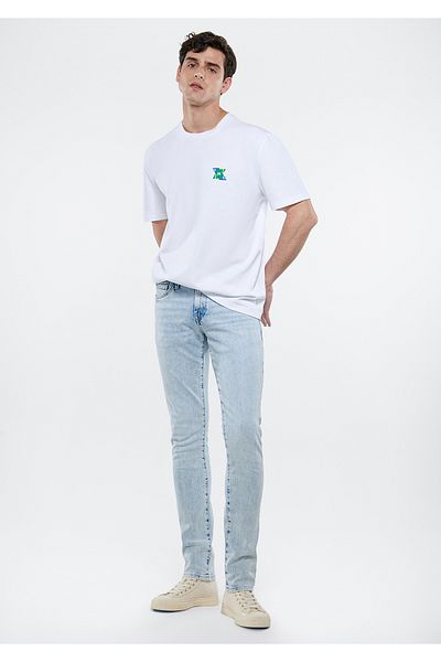 Mavi Παντελόνι JAKE Distressed Blue Pro Jean 0042284452