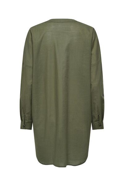 ONLY Hemd ONLAPELDOORN SOLID V-NECK L/S SHIRT NOOS