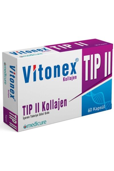 VİTONEX Tip II Kollajen 60 Kapsül