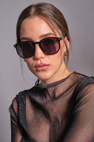 Monvago Mv 10102 Black Unisex Sunglasses