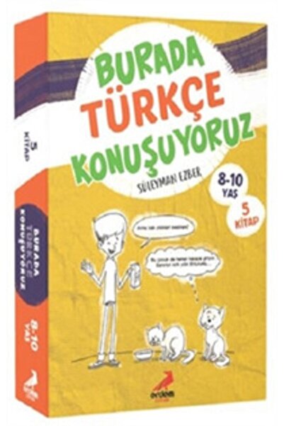 Erdem Yayınları Burada Türkçe Konuşuyoruz Set Set 5 Kitap Kutulu 8680628431152
