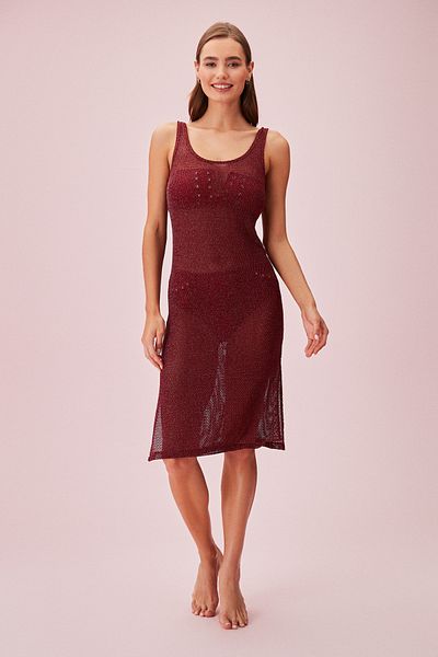 SUWEN Strandkleid – glänzendes und bequemes Design