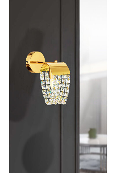RONİSU AYDINLATMA Mirella Aplik Taşlı Zarif Aplik Modern Duvar Aydınlatma