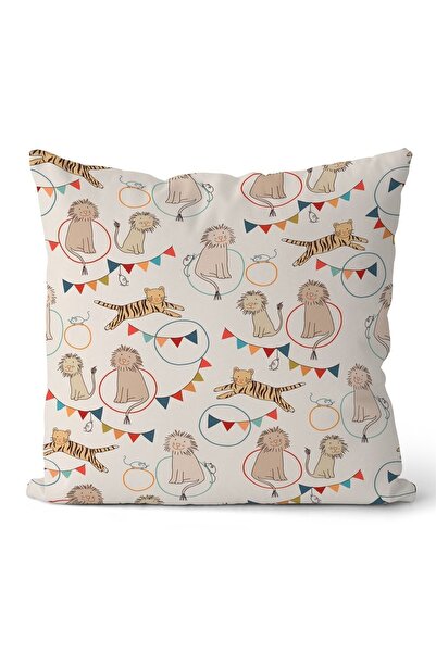 EVPANYA Çift Taraflı Çocuk Kırlent Kılıfı Kod : Kircck0033