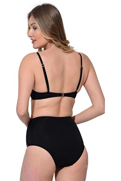 Argisa Смугастий бюстгальтер з покриттям, модель бікіні 5023, чорний