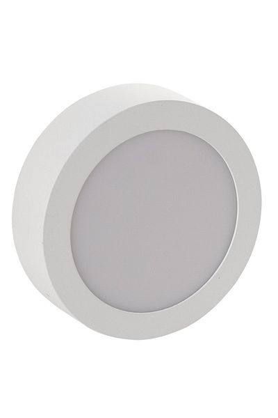 Begüsa Slim Led Panel 12w Round Surface Mounted White 3000 K