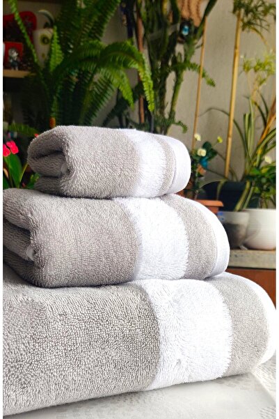 A.Z.H. 3-х предметний набір для ванної кімнати - подарунковий, весільний, спеціальне виготовлення, двоколірний, для ванної кімнати та одягу