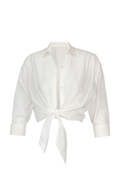 Beach&Beyond Women's White Oversize Beach Shirt