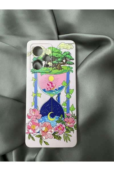 kalimera حافظة شفافة ممتازة مطبوعة بتصميم متوافق مع هاتف Xiaomi Redmi Note 12 Pro 5G