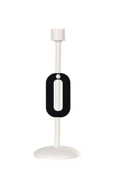 Full White Candle Holder O