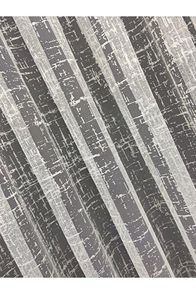 Evdepo Home Cationic Pattern, Pleat-Free Flat Planting, Extraphore Drawstring, Tulle Curtain, Single Wing