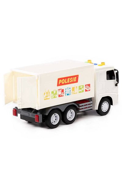 Polesie Closed Box Truck with Sound and Light 96364