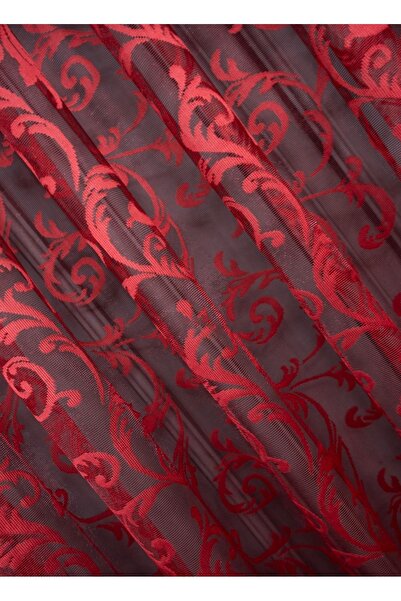 Evdepo Home Шаль з візерунком 1/3, щільна складка, тюлева штора з одним полот...