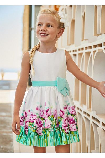 MAYORAL Girl's Floral Dress