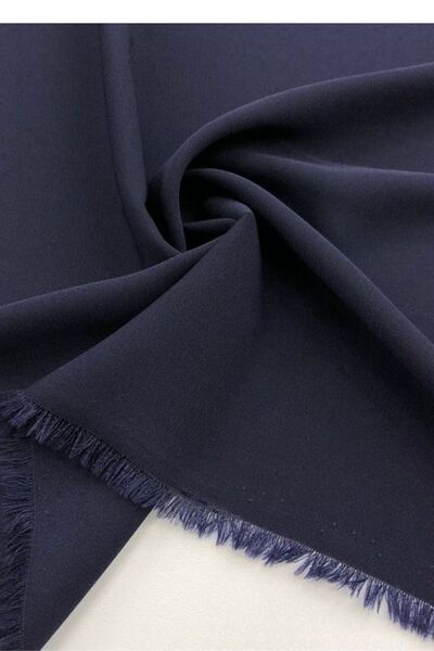 Evimmis Медіна шовкова тканина темно-синя простирадло Ферецелік головний убір Ширина: 150 см (ПОДВІЙНА ШИРИНА)