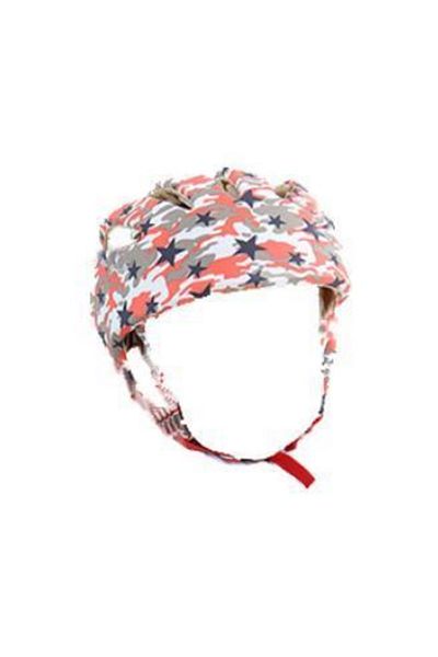 Schulzz Adjustable Short Cut Red Baby Safety Helmet