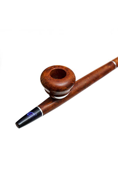 Şahin Diamond Sioux 9mm. Filtreli Briar Saplı Pipo (239186)