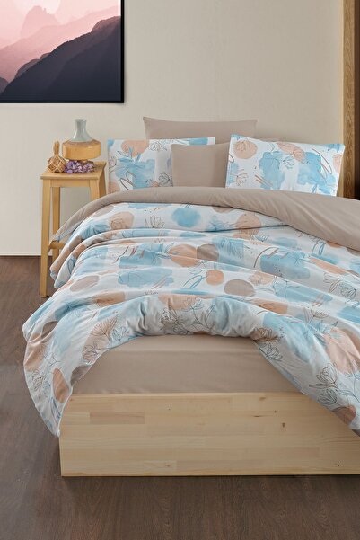 MyStory Home Комплект еластична завивка за единично спално бельо Magnolia