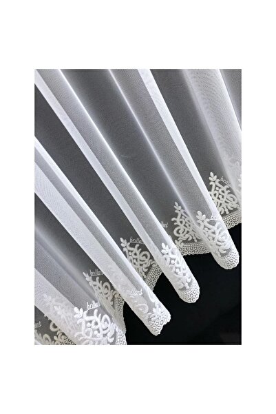 Evdepo Home Crown Ready to Use Sparse Pleat Tulle Curtain Single Wing