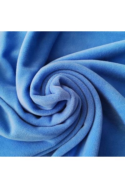 UgurToyss Blue Meter Polar Fabric Quality Thick Polar Fabrics Width 180 cm