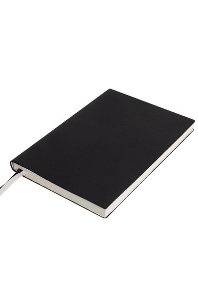 Victoria's Journals Smyth 14x20 cm Black Flexible Cover Lined Planner Notebook