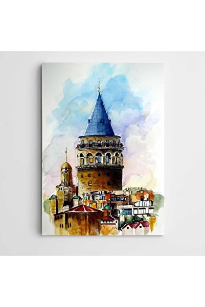 Dekolata Galata Kulesi Kanvas Tablo