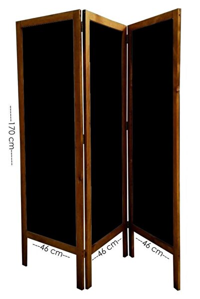 Modacanvas Masif Ahşap Kumas Paravan