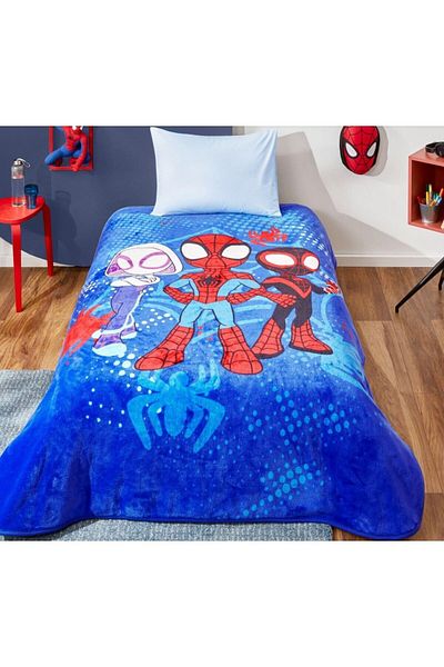 Kristal By Taç Pătură single cu licență Spidey and Friends