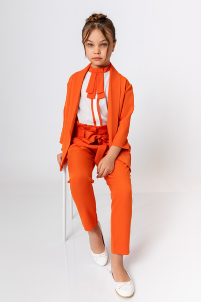 incity Girl's Open Front Blazer Jacket