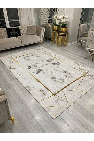 ALLGELSİN All-round Elastic Carpet Cover Decorative Carpet Cover