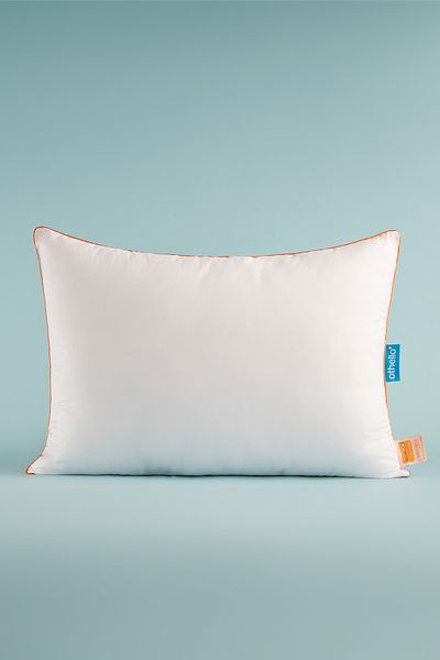 OTHELLO Teona 50x70 Cm Antiallergic and Easy Care Pillow with Orange Piping