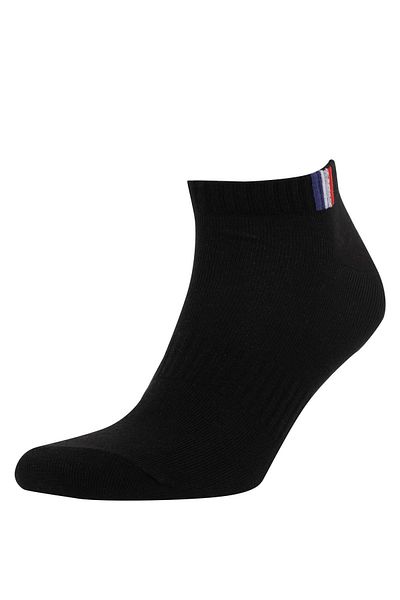 DeFacto Men's 3-Piece Cotton Booties Socks C0165Axns