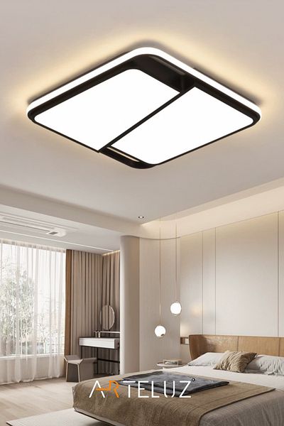 ARTELUZ Modern Cut-Out Square Model Plafonier - Chandelier (50x50 cm)