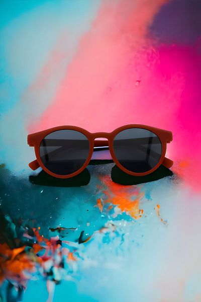 MACERATİ Petta Red Sunglasses - 0-10 Years Old Child, Uv400 Certified