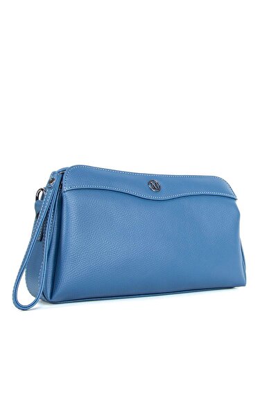 HNB ÇANTA Жіноча сумка-портфель Mv072 Синя