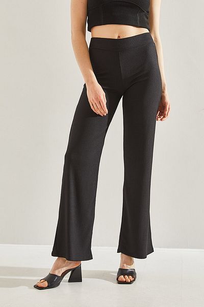 Bianco Lucci Fabric Börümcük Women's Trousers - Elastic Waist60231004