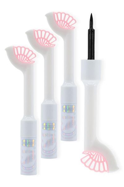 MUJGAN 3-Piece Leaf Figured Eyeliner