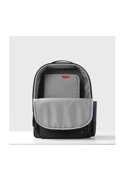 Skip Hop Navy Blue Flex Mother Baby Care Backpack