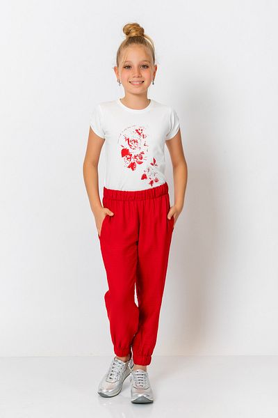 incity Girl's Elastic Waist Jogger Pants