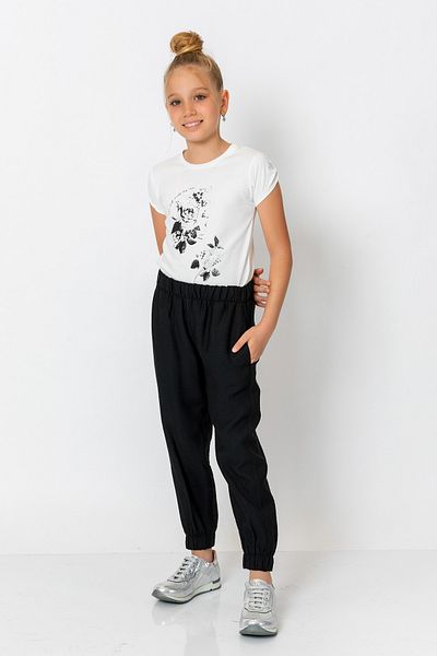 incity Girl's Elastic Waist Jogger Pants