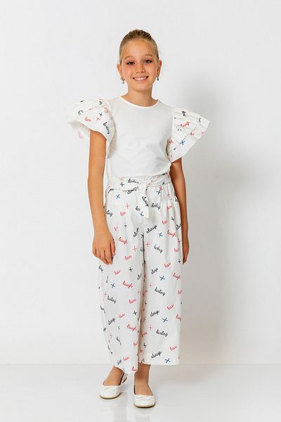 incity Girl's Ruffle Sleeve T-Shirt