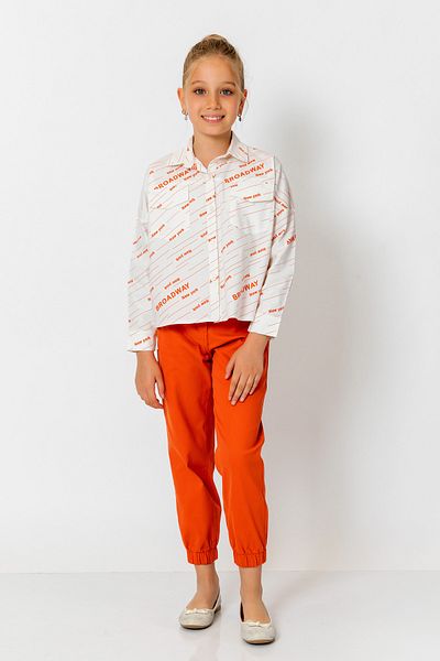 incity Girl's Broadway Poplin Shirt