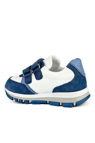 Cici Bebe Ayakkabı Genuine Leather Denim White Boys' Casual Shoes