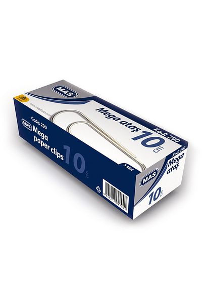 Mas Oval Paper Clip 100mm Paper Clip 5 Pack 290